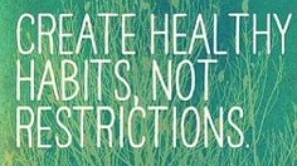 Create a healthy lifestyle!