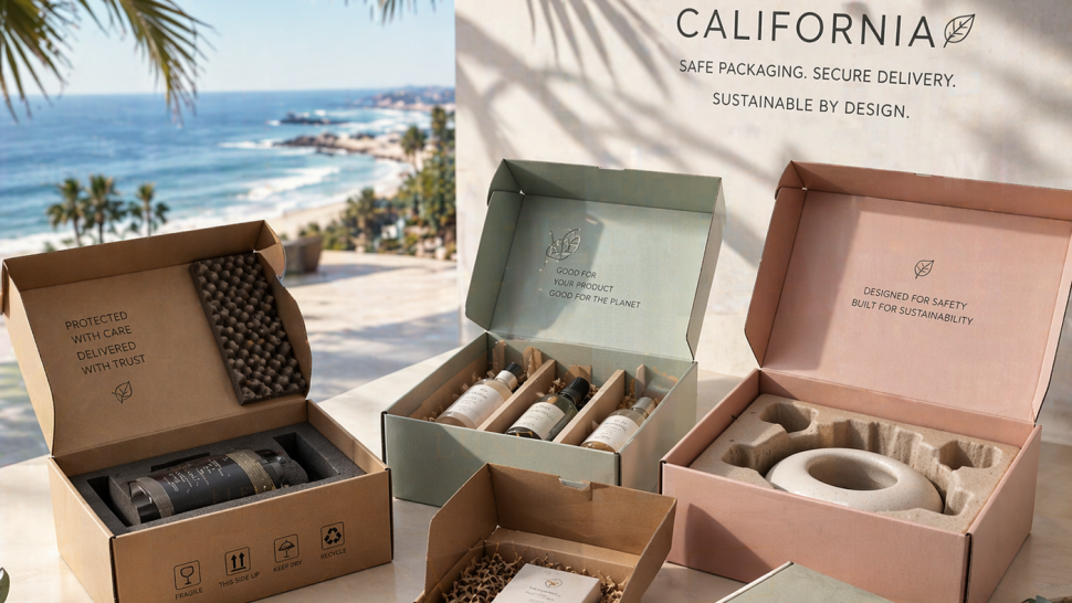 How Custom Packaging Boxes in California Support Product Safety