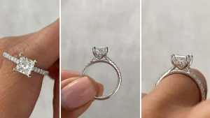 Shop Unique Hidden Halo Engagement Rings with Ethical Lab-Grown Diamonds