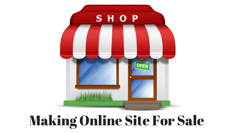 Making Online Site For Sale 