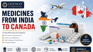 Medicine Courier From India to Canada with Reliable Logistics