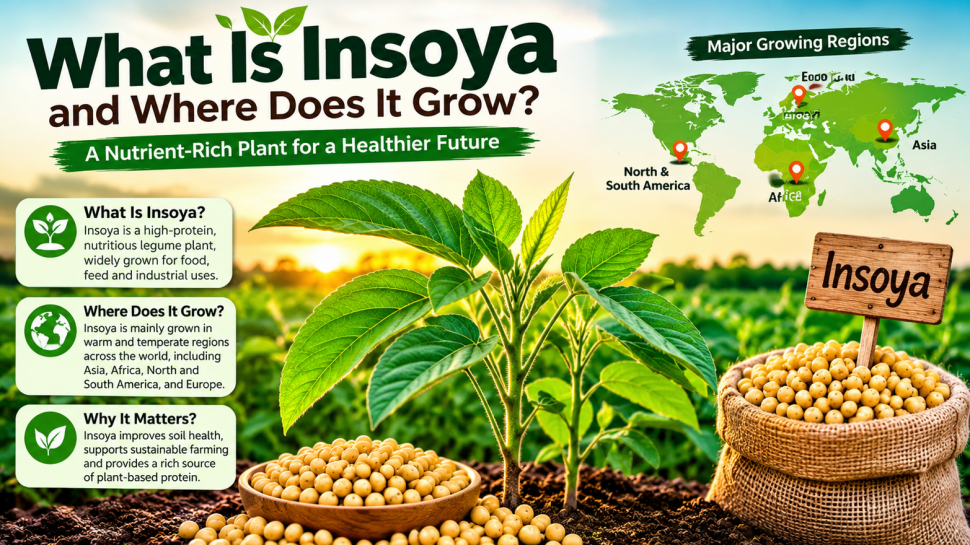 What Is Insoya and Where Does It Grow?