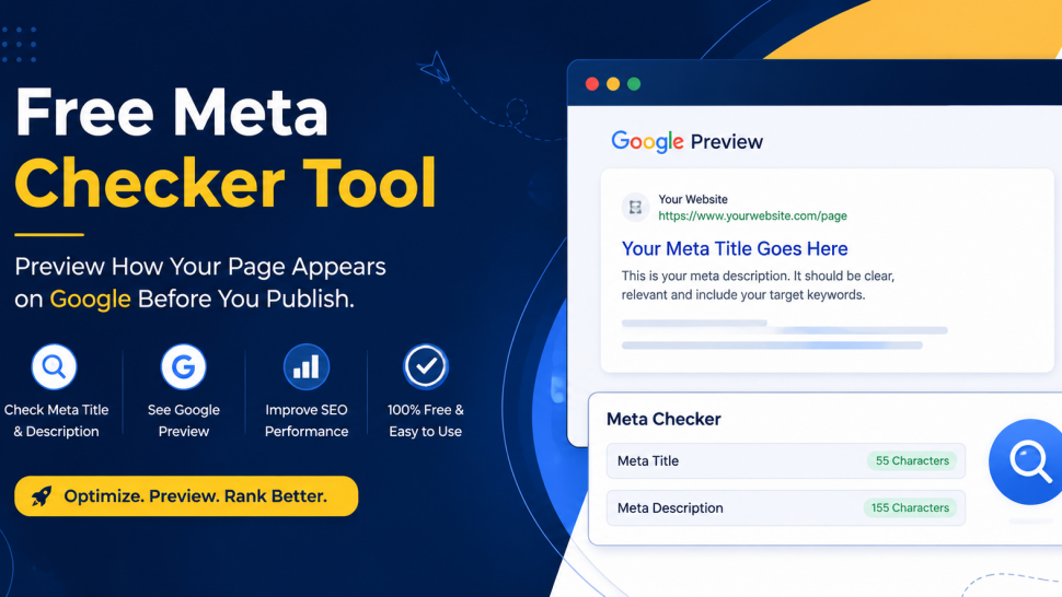 Check Meta Title Free and Stop Losing Clicks on Google