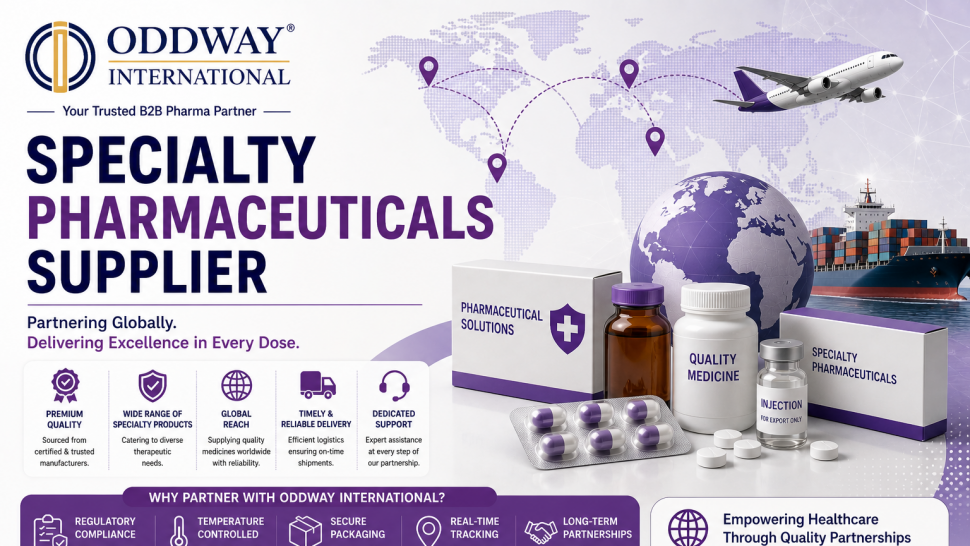 Ensuring Timely Deliveries from a Specialty Medicines Supplier - Oddway