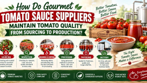 How Do Gourmet Tomato Sauce Suppliers Maintain Tomato Quality From Sourcing to Production?