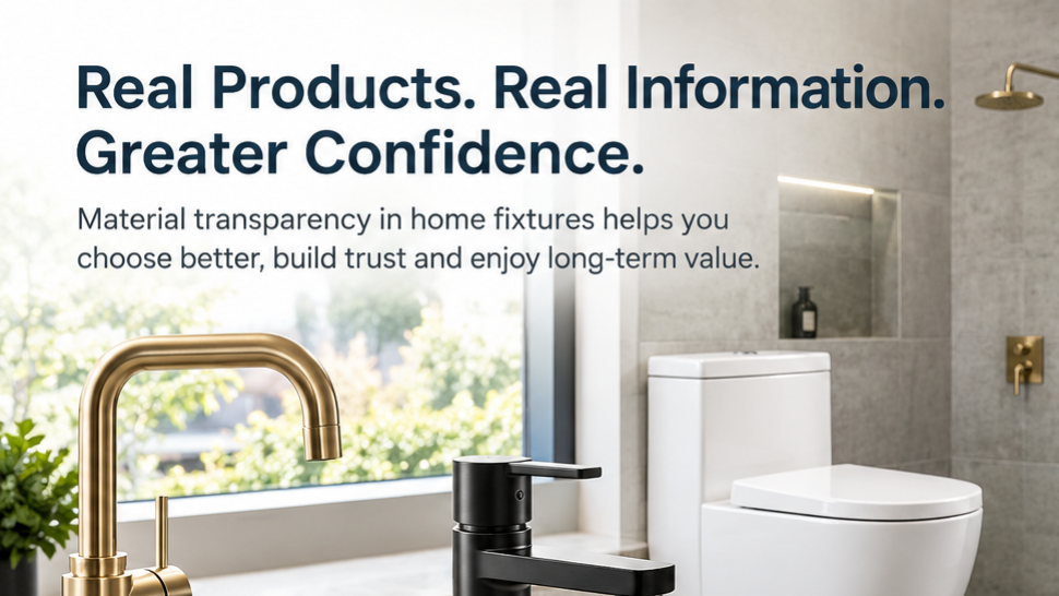 Why Transparency About Materials Is the Real Differentiator in Home Fixtures Retail