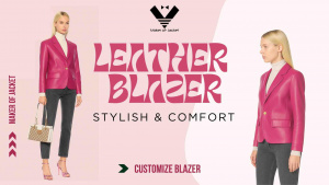 This Leather Blazer Is About to Be the Most-Worn Piece in Your Closet
