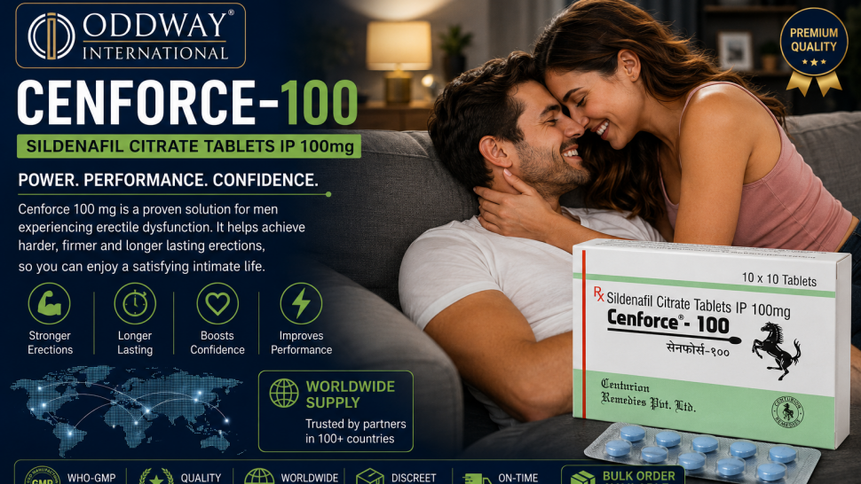 Buy Cenforce 100 mg at Competitive Prices in USA - Oddway