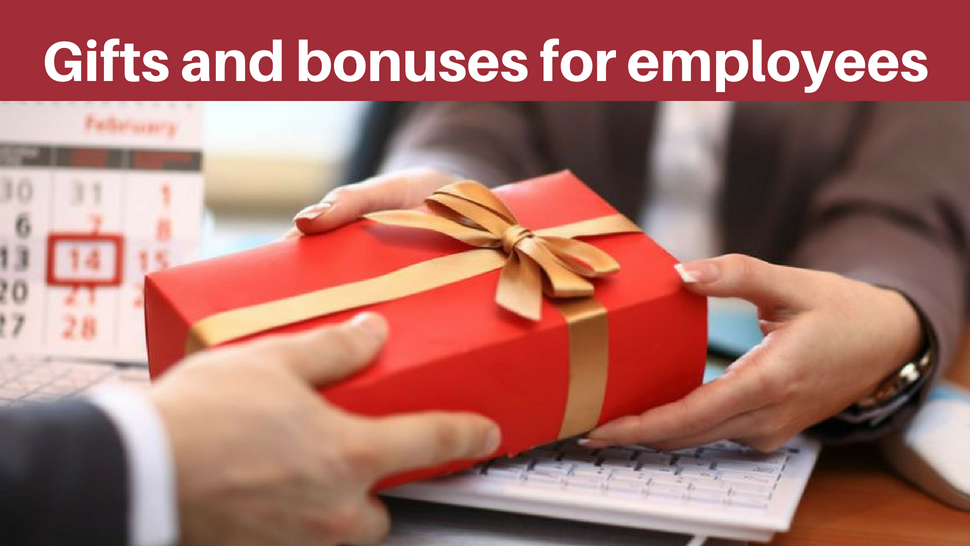 Gifts and bonuses for employees Article