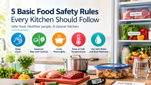 5 Basic Food Safety Rules Every Kitchen Should Follow