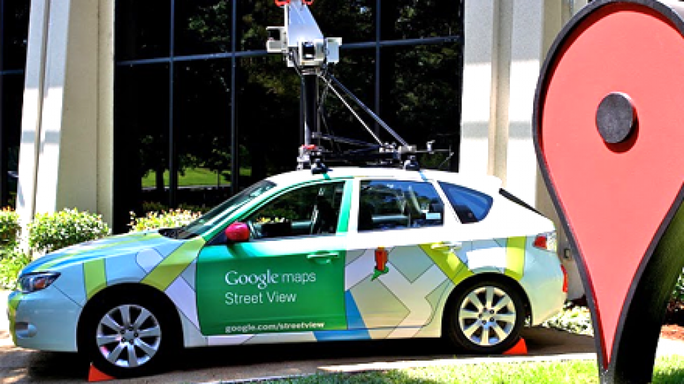 Google Street Views Showing Past 