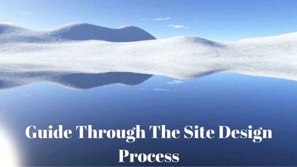 Guide Through The Site Design Process