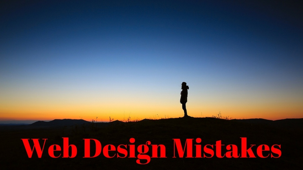 Web Design Mistakes