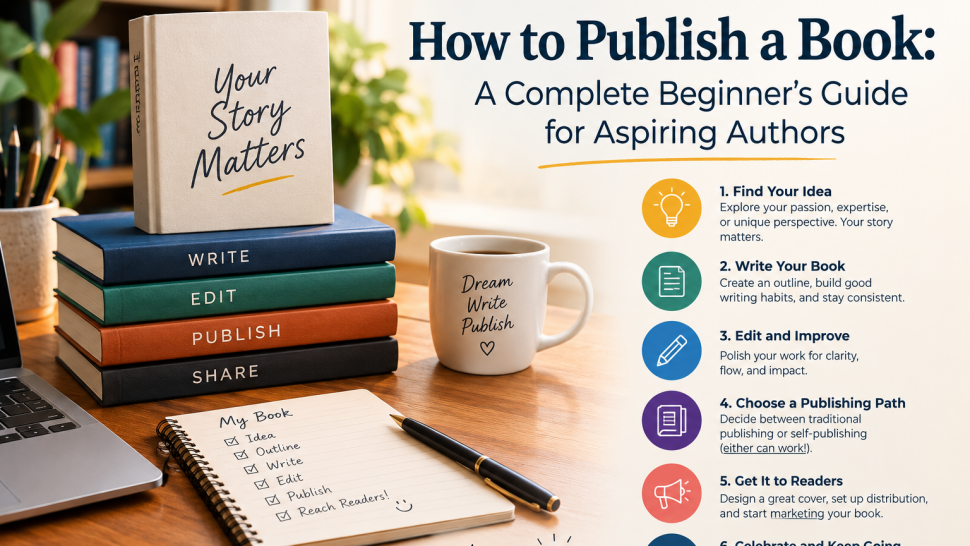 How to Turn a Manuscript Into a Published Book: A Step-by-Step Guide