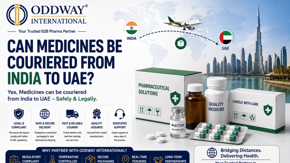 Can Medicines Be Couriered from India to UAE? - Oddway