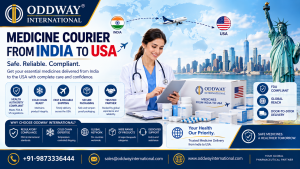 Courier Medicines From India To USA: Importer Checklist - Oddway