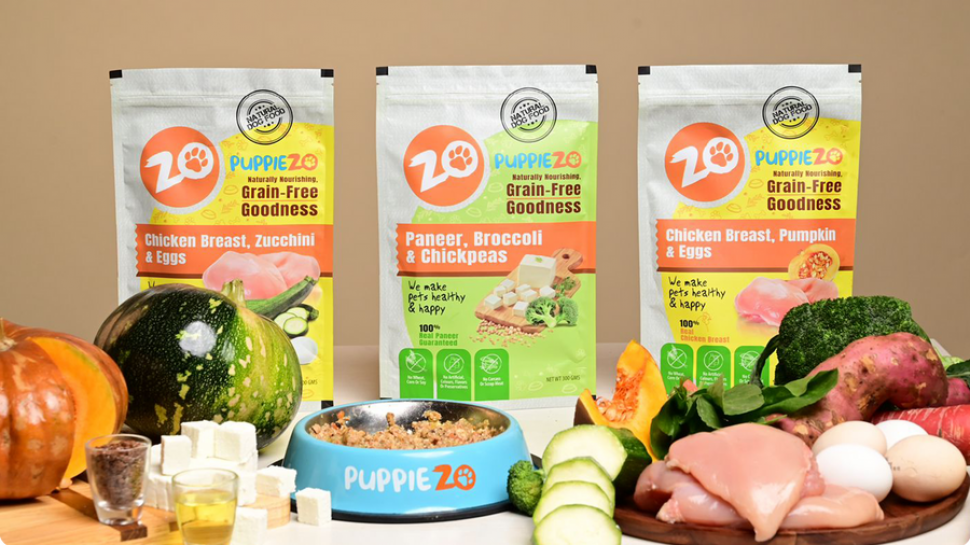 Dog Food - Chicken Breast, Zucchini &amp;amp; Eggs - Puppiezo Dog Food