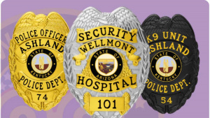 No Minimum Order Custom Badges: Perfect for Small Departments and Individual Officers