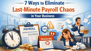 7 Ways to Eliminate Last-Minute Payroll Chaos in Your Business