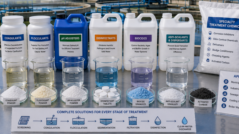Indonesia Water Wastewater Treatment Chemicals and Their Role in Water Quality